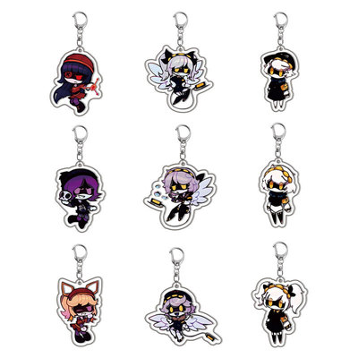 无机杀手钥匙扣动漫周边N V uzi J Doll二次元背包挂件谷子礼物