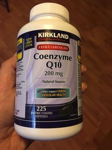 直邮代购 加拿大Kirkland可兰Q10柯克兰辅酶200mg*225粒中老年