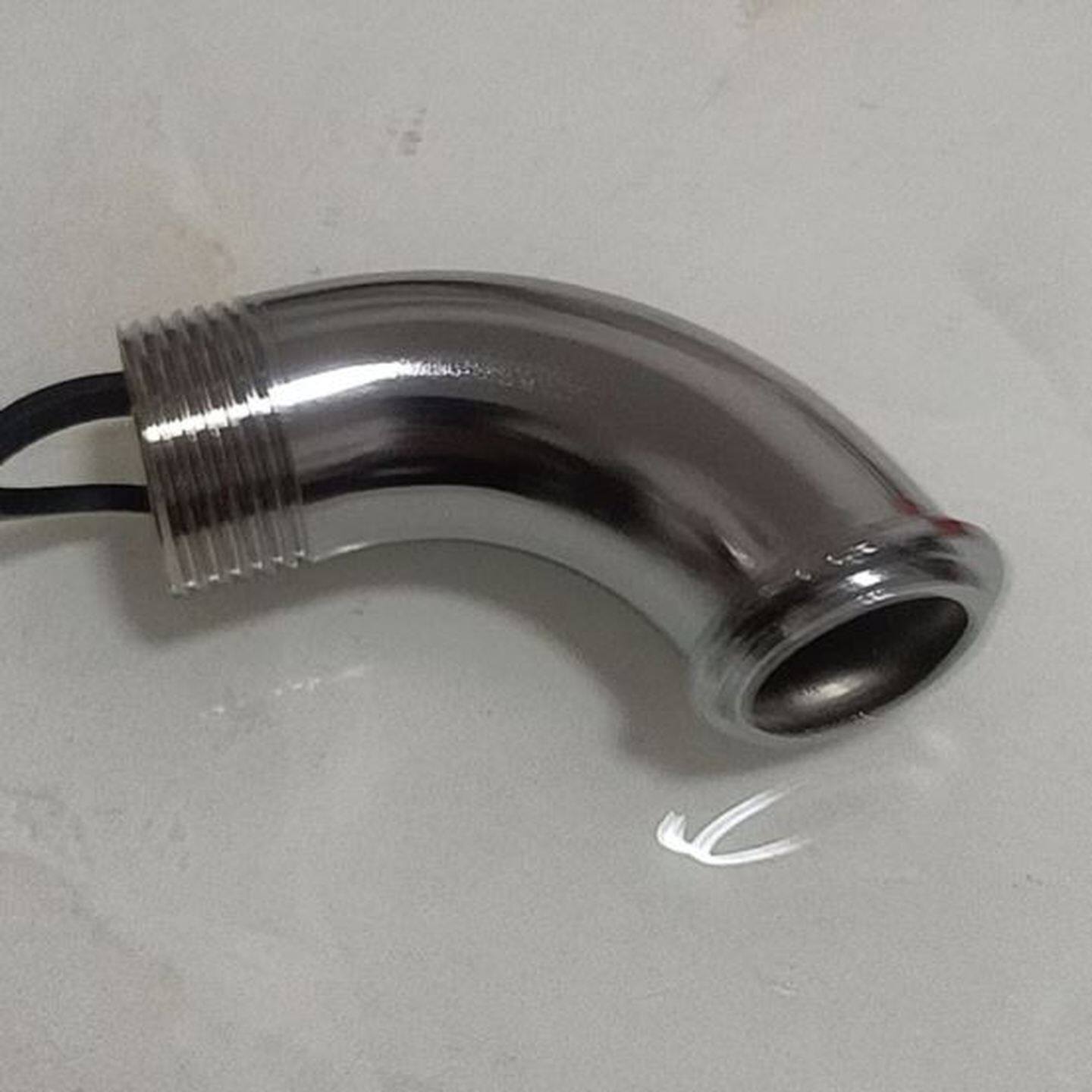 加长冲水阀一体螺纹老式加厚加高6分1寸接头带盖大便蹲便器延时阀