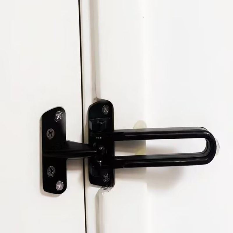 加厚门扣防盗防撬酒店安全扣锌合金宾馆旅馆门栓防盗扣保险扣