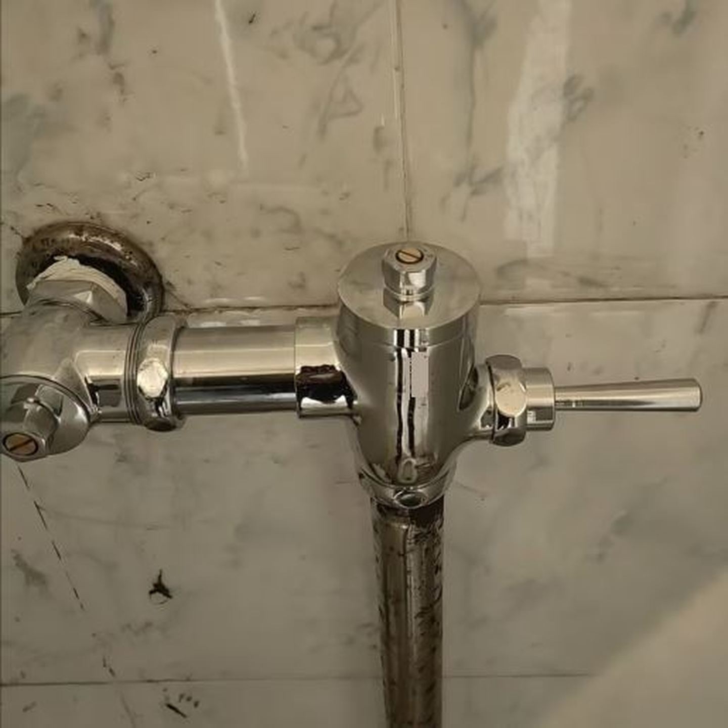 大便冲洗延时水阀便器卧式伸缩阀冲水阀自闭式脚踏蹲坑卫生间厕所
