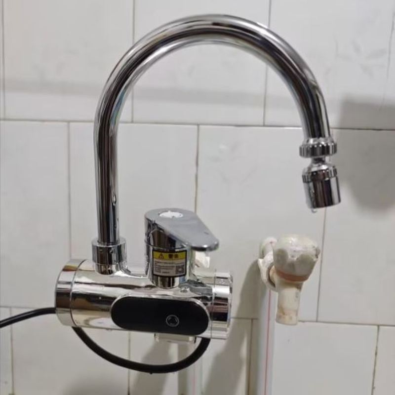 即热式速热漏保淋浴水龙头加热侧进水过水热厨房电热水龙头热水器