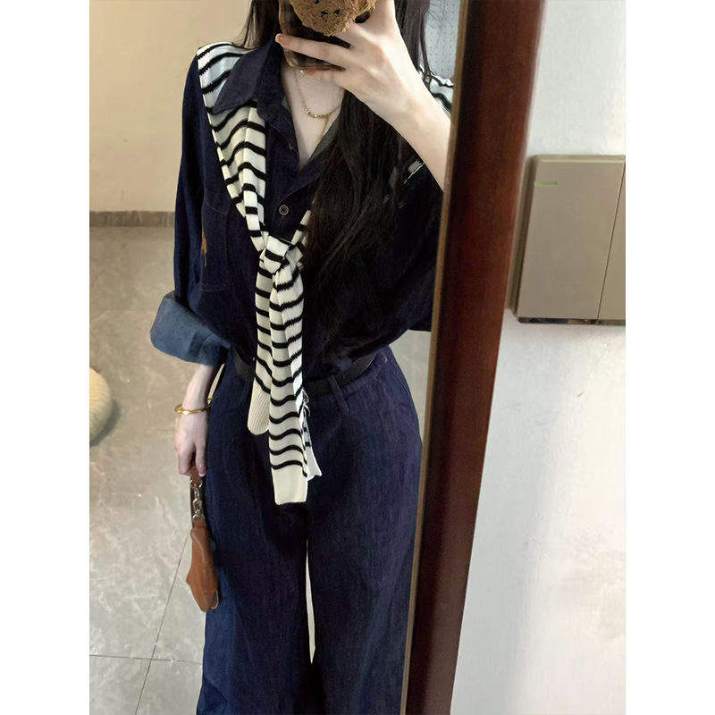 新款韩系穿搭一整套装女