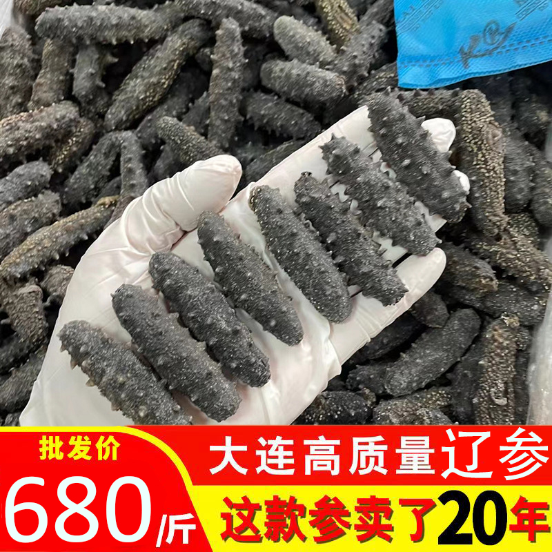 9年辽参一斤500g大连海参干货辽参刺参野生礼盒非即食进口海参50g