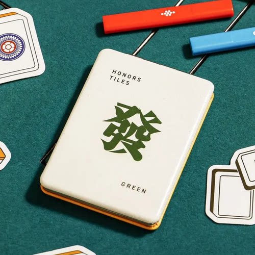 麻将造型随身化妆镜