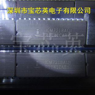 ICM7218AIJI 定时器计数器和显示驱动器 半导体 IC芯片 CDIP28