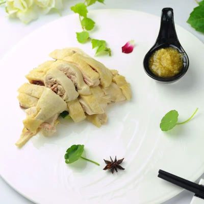 纪德隆正宗客家白斩河田鸡即食熟食下酒菜真空包装带姜汁顺丰包邮
