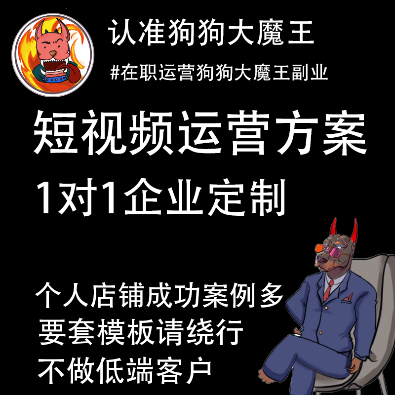 DY抖音小店运营短视频运营方案1对1定制账号诊断直播复盘热门带货