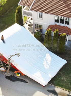 极限运动高级安全着陆气囊自行车摩托车极限freefall充气落地气垫