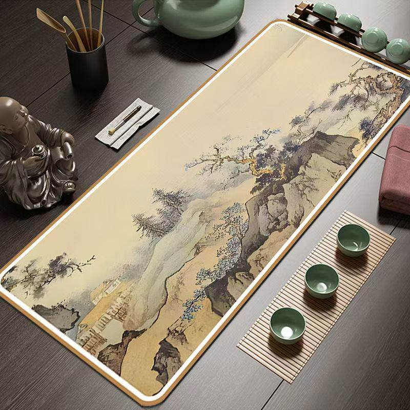 桌布中国风茶旗中式吸水速干桌旗禅意茶席家用茶桌垫布茶台长条,居家布艺,桌旗,淘宝优惠券,粉丝福利购,淘宝优惠卷