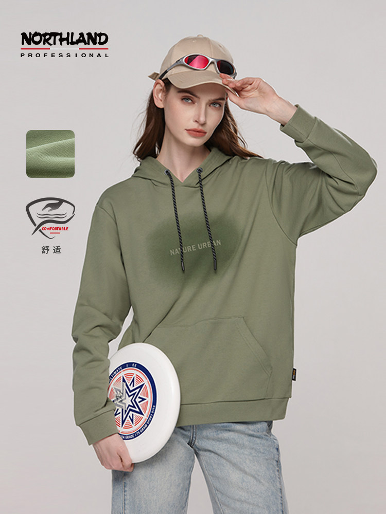 诺诗兰24春季男女同款休闲宽松耐磨弹力外套运动卫衣NHDEN0120Z,户外/登山/野营/旅行用品,户外休闲衣,淘宝优惠券,粉丝福利购,淘宝优惠卷