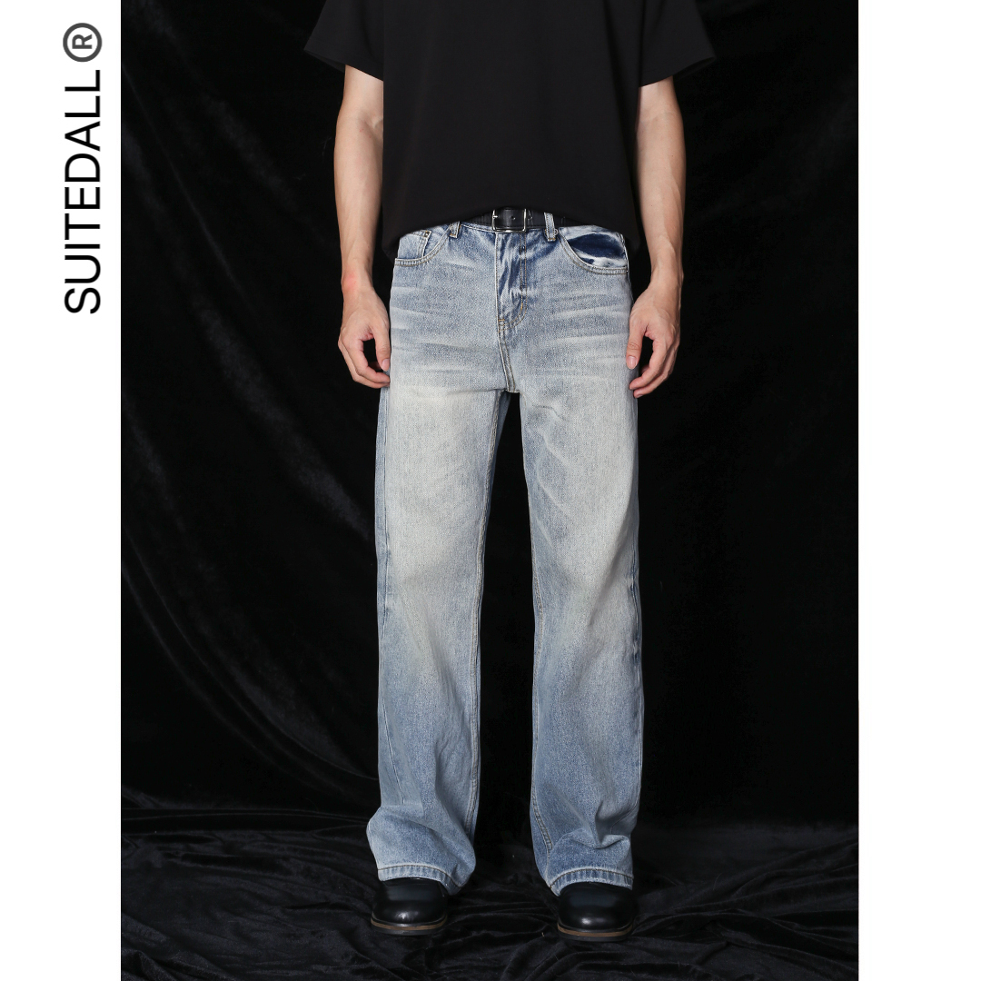 ALLFIT“2021M”冰川13oz牛仔裤