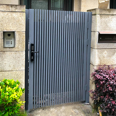 陆庆铝艺庭院门室外机械密码锁