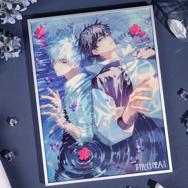 时光开播纪念系列澜中映影收藏画