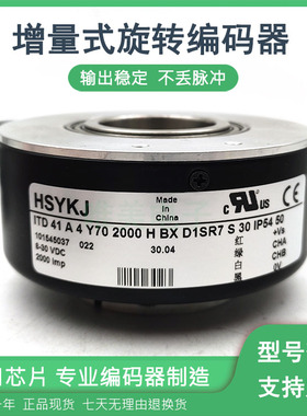 ITD 41 A 4 Y70 2000 H BX D1SR7 S 30 IP54 50空心轴光电编码器