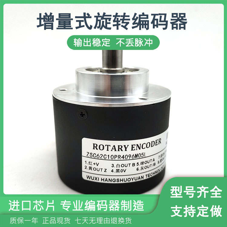 ZSC62C10PR4096M05L自动化设备光电旋转编码器1024PPR