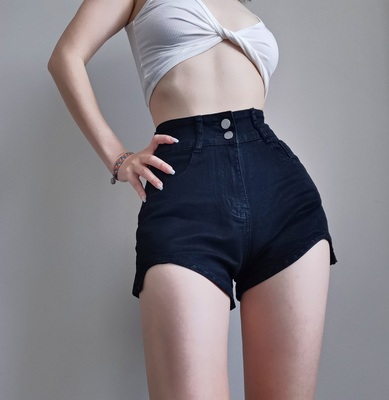 不规则短裤牛仔2023夏季