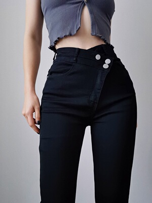 修身显瘦腰部不对称2022春季