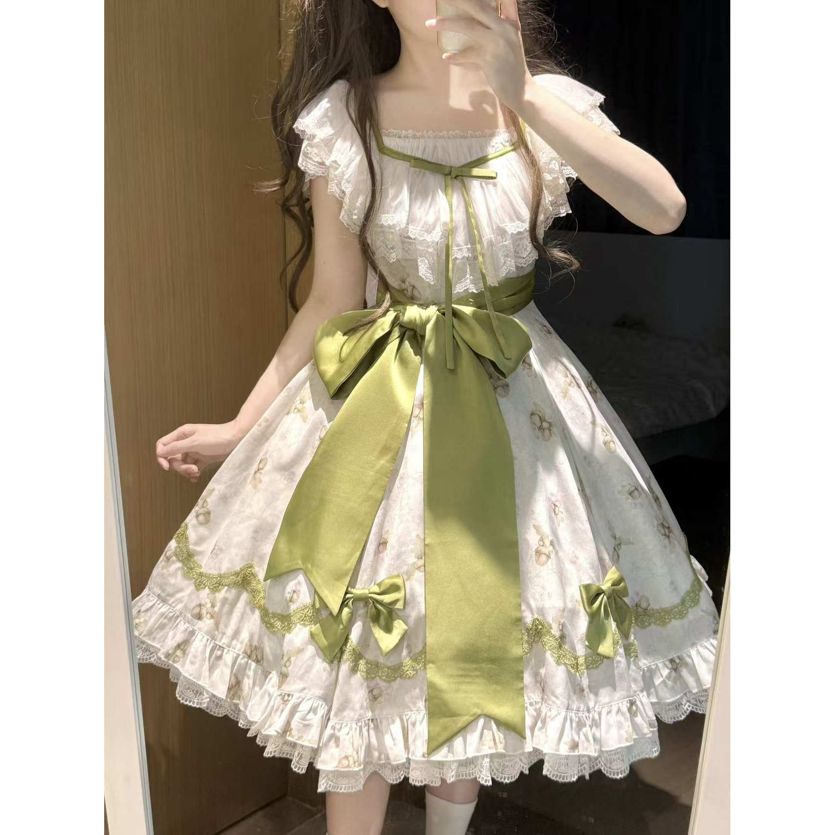 星愿池致橡树夏季洛丽塔连衣裙图片
