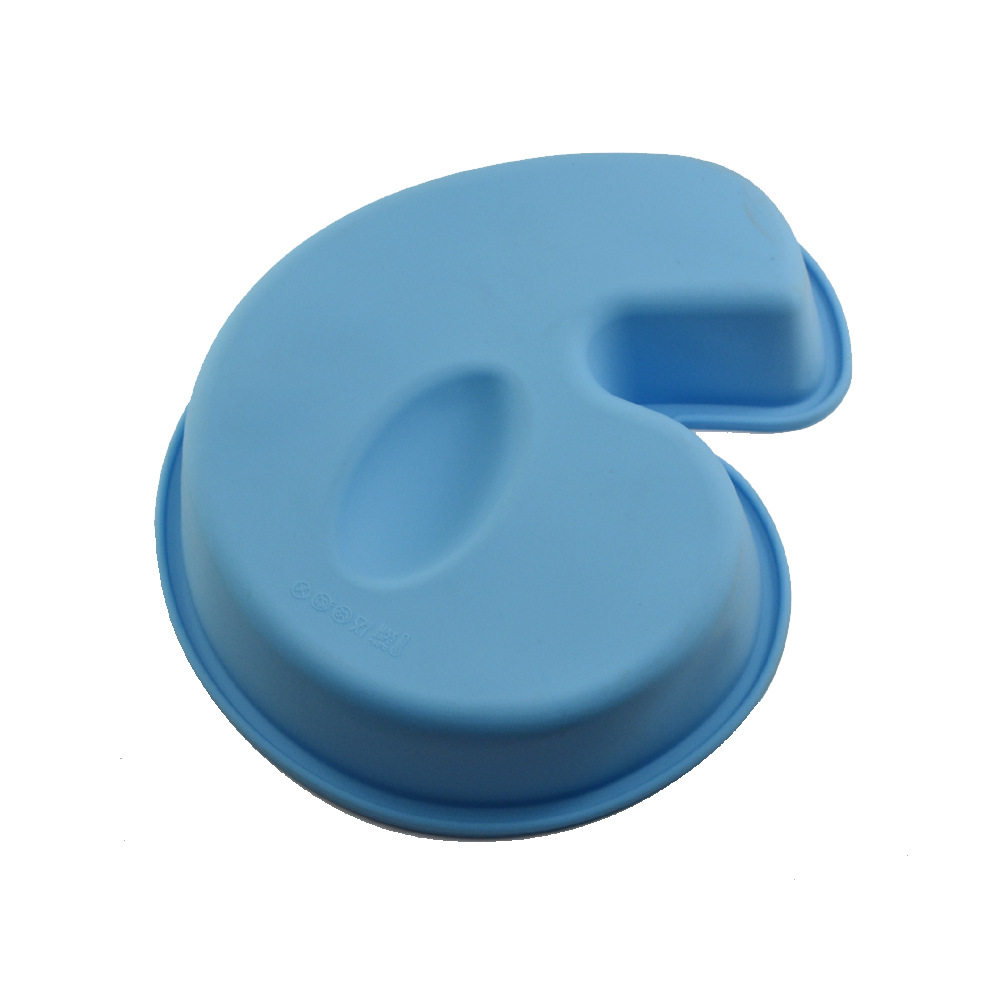 微波炉数字生日蛋糕硅胶模具