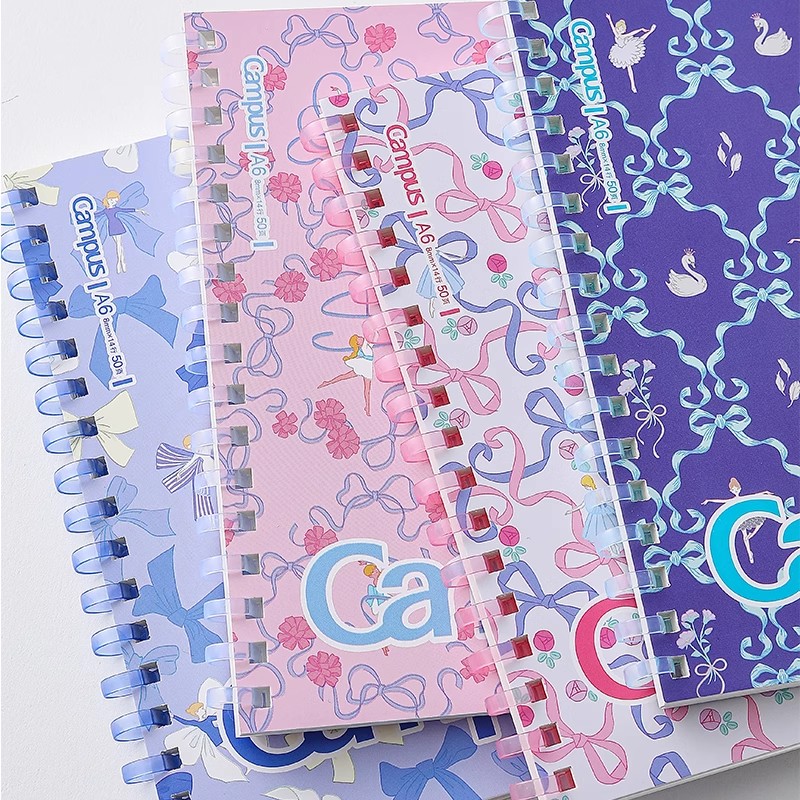 KOKUYO国誉加藤木笔记本A6软线圈