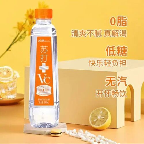 小趣苏打水整箱24瓶加锌加钙加VC
