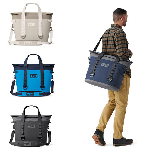 跨境稳定货源YETI Hopper M系列便携式软质冷藏箱配备MagShield