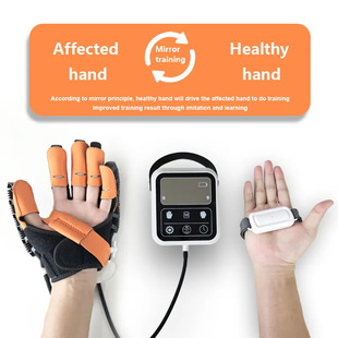 Hand gloves for  intelligent rehabilitation robot gloves