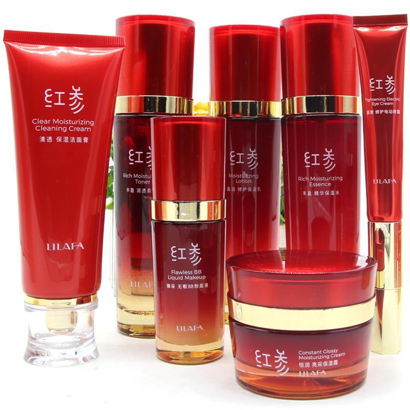 丽兰妃红参护肤品套装正品保湿补水抗皱提拉紧致提色女化妆品单品