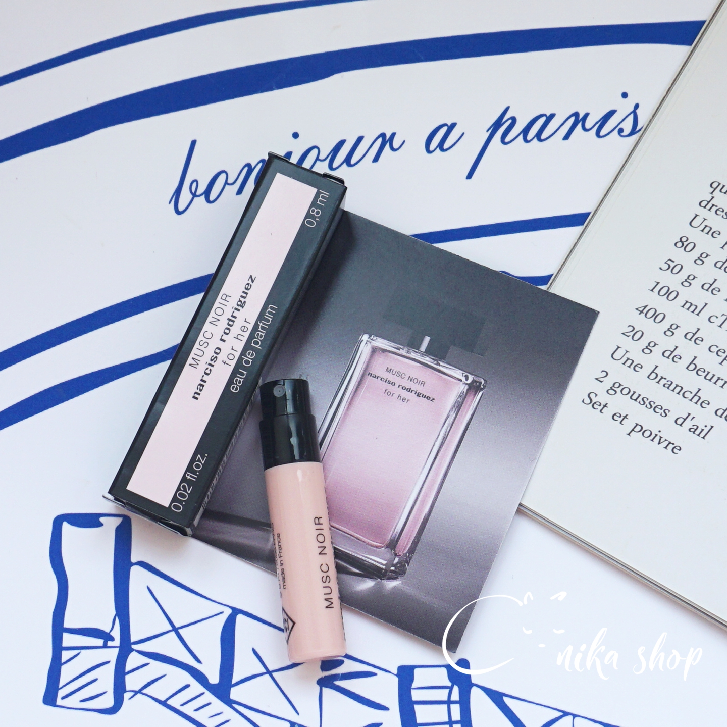 纳西索罗德里格斯Narciso深邃迷情女士香水小样原装试管0.8ml持久