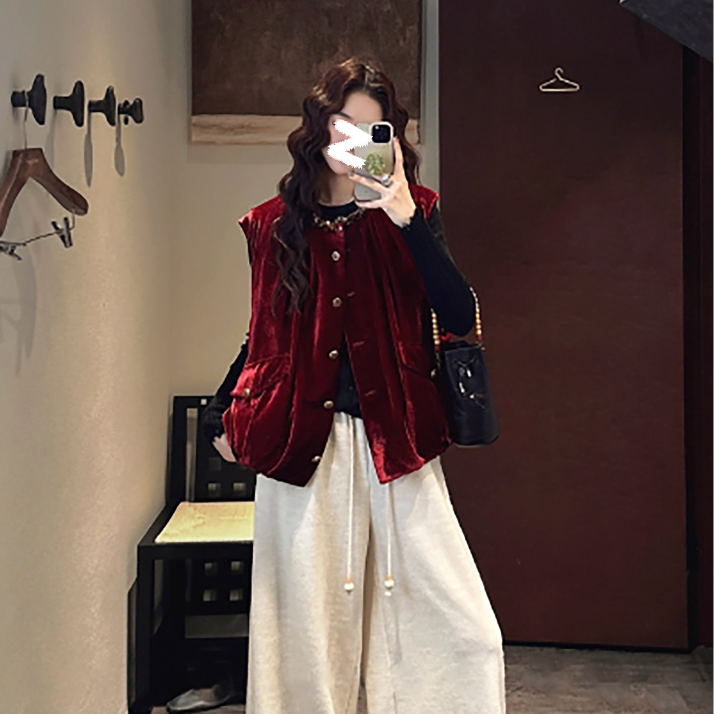 Ayomis百搭冬季国风气质羽绒服