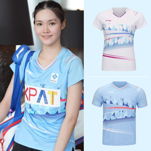 李宁羽毛球服大赛服短袖速干透气男短裤女短裙AAYU131 AAYU127