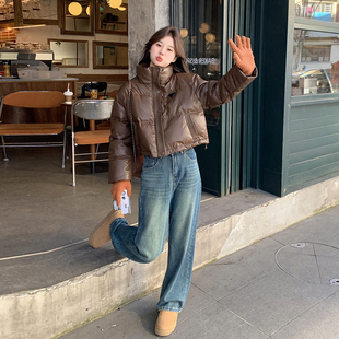 Mistletoe冬季 8979P220K318 美拉德皮衣羽绒服外套女2025冬2C098