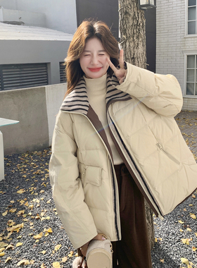 Mistletoe冬季新款加厚韩版加厚羽绒服外套2B237-6190-P265K388
