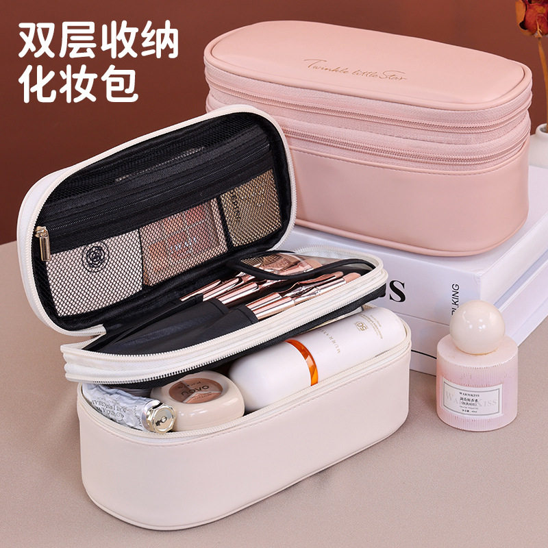 PU皮防水小号化妆收纳包图片