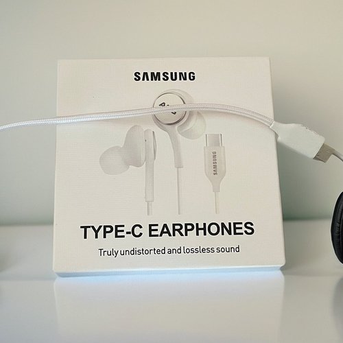 三星S24带麦s23+入耳式s21原装 S22ultra运动zflip5正品typec耳机