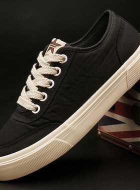 闪步25819男鞋软底舒适休闲鞋春秋潮鞋男士布鞋韩版百搭潮流板鞋