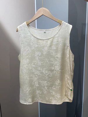 35姆米提花背心真丝缎面内搭