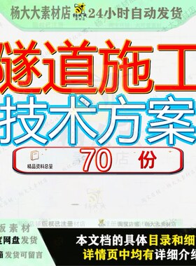 隧道施工技术方案专项工方工程项方改建安全施道方深基坑设计TBM