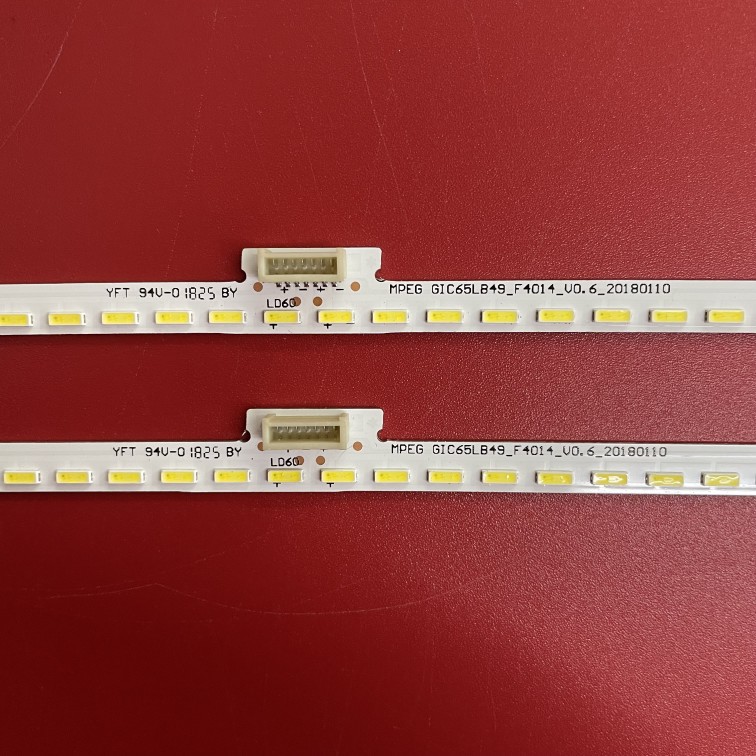 适用 65T3 65P5灯条JM-JN-4C-LB65C0-ZM01L屏LVU650NE背光灯