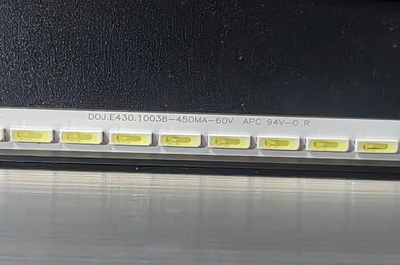 43寸广告机教育机液晶电视背光灯条DOJ.E430.10038-450MA-6OV