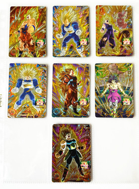 【画王】龙珠英雄 UGM5弹 游戏卡片 CP闪卡 超3爆气 悟吉塔 悟空