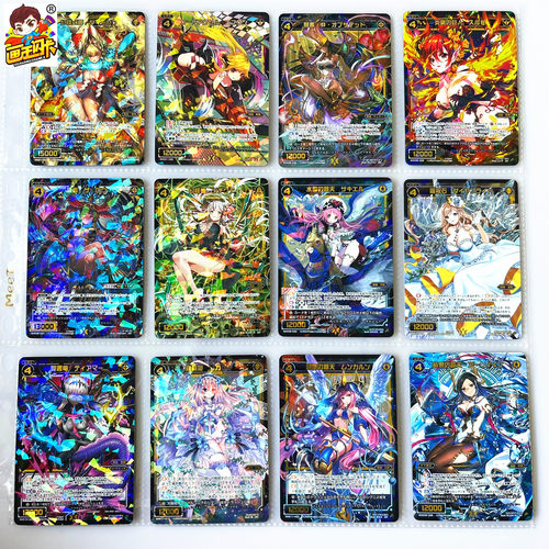 WIXOSS日版美少女游戏卡牌闪卡