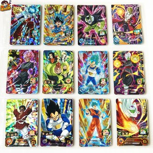 【画王】龙珠英雄 游戏卡片 SR闪卡 3星 MM1弹 粉黑悟空 蓝贝吉塔