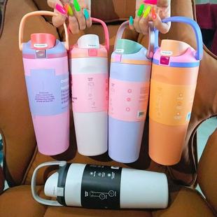 30OZ Sway 不锈钢吸管直饮保温杯保冷运动水杯直饮 freesip Owala