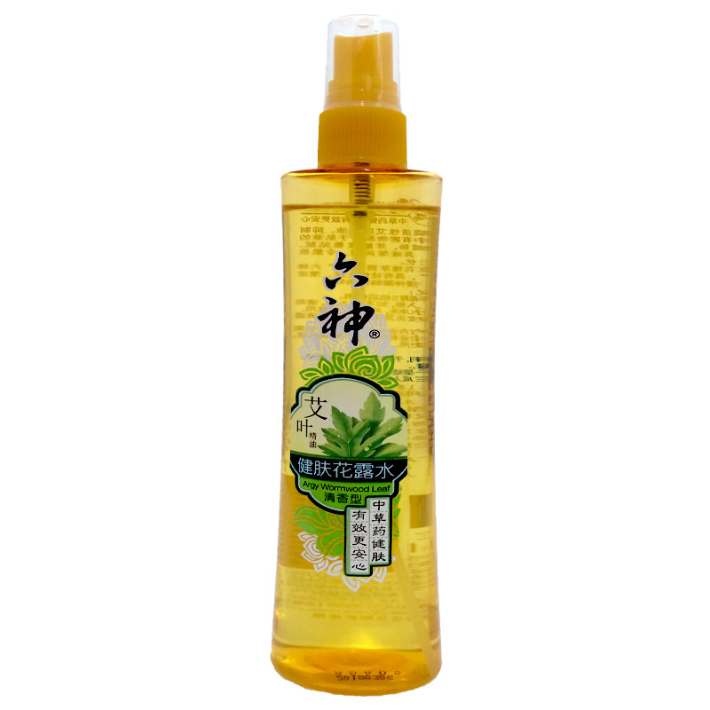 5瓶装包邮六神喷雾艾叶健肤花露水180ml 艾草清香型