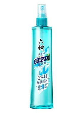2瓶装六神净爽活力花露水80ml  180ml运动型清爽持久清香祛异