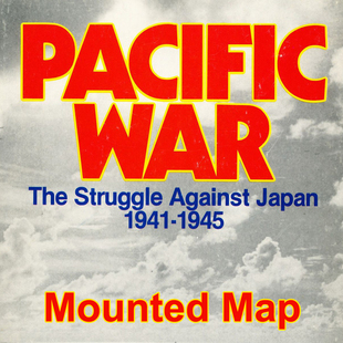 桌游驿站 Pacific War Mounted Map 挂载地图 中途岛海战棋盘牌垫