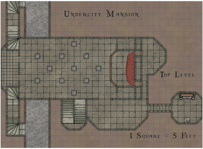 桌游驿站 玩家定制 DnD 5e 地城府邸 模组棋盘 TRPG 跑团地图