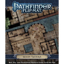 桌游驿站 PZO30054 跑团棋盘 PathFinder Seedy Tavern 开拓者RPG